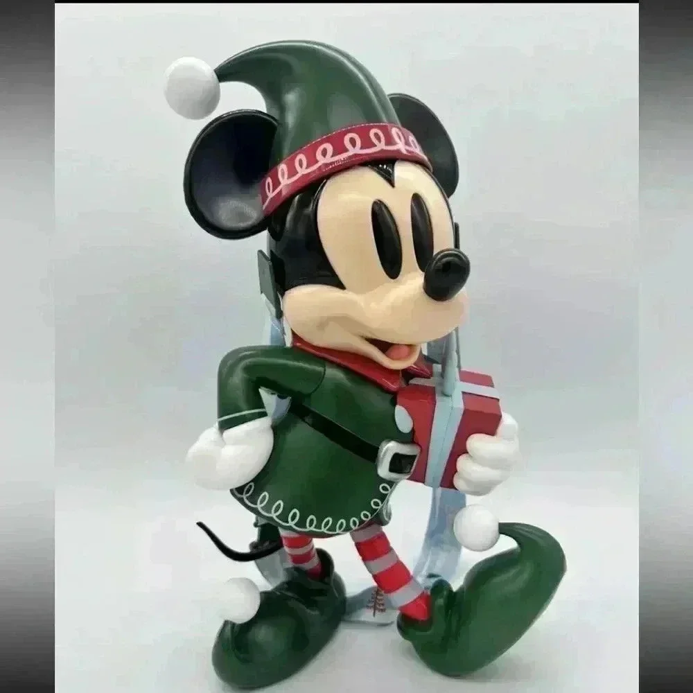 New Disney Parks 2024 Christmas Elf Mickey Mouse Popcorn Bucket New